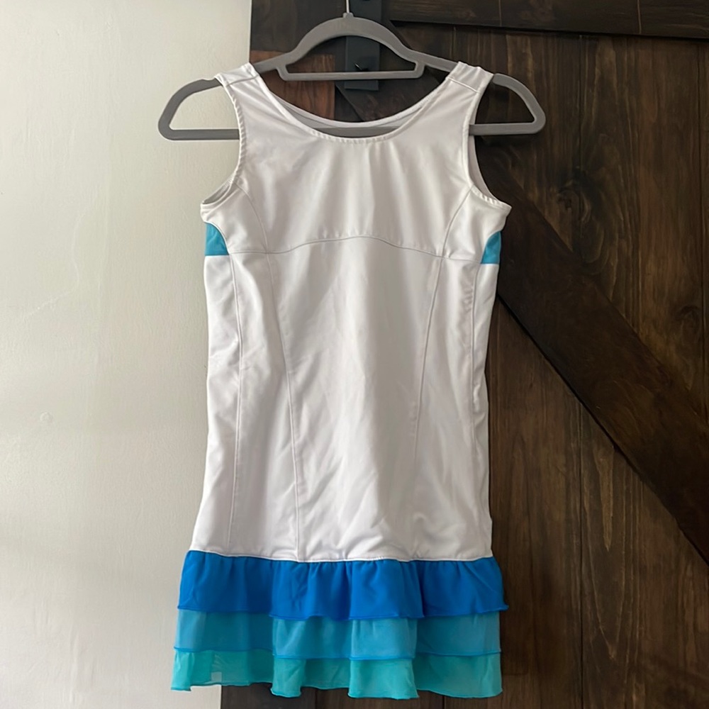 Fila blue ruffled tennis dress (no built in shorts)
